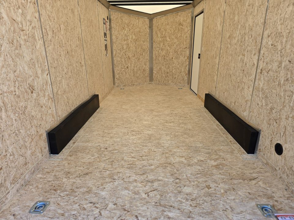 New 2026 Formula Trailers 7.5X16 UTV SXS SCREWLESS 080 BLACKOUT TRIM GOLF CART Cargo / Enclosed Trailer