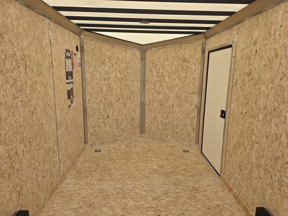 New 2026 Formula Trailers 7.5X16 UTV SXS SCREWLESS 080 BLACKOUT TRIM GOLF CART Cargo / Enclosed Trailer
