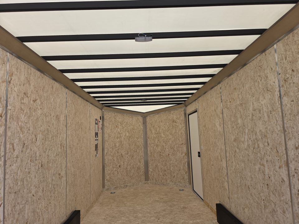 New 2026 Formula Trailers 7.5X16 UTV SXS SCREWLESS 080 BLACKOUT TRIM GOLF CART Cargo / Enclosed Trailer