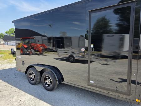 New 2026 Formula Trailers 7.5X16 UTV SXS SCREWLESS 080 BLACKOUT TRIM GOLF CART Cargo / Enclosed Trailer