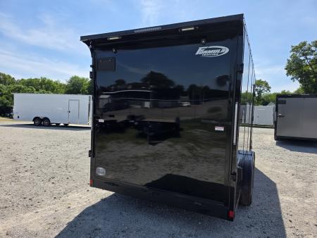 New 2026 Formula Trailers 7.5X16 UTV SXS SCREWLESS 080 BLACKOUT TRIM GOLF CART Cargo / Enclosed Trailer