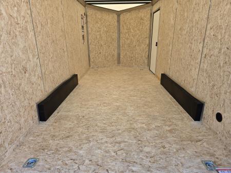 New 2026 Formula Trailers 7.5X16 UTV SXS SCREWLESS 080 BLACKOUT TRIM GOLF CART Cargo / Enclosed Trailer