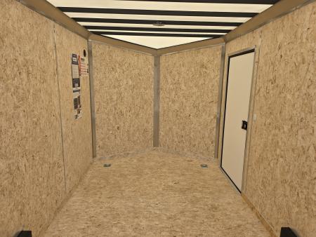 New 2026 Formula Trailers 7.5X16 UTV SXS SCREWLESS 080 BLACKOUT TRIM GOLF CART Cargo / Enclosed Trailer