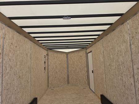 New 2026 Formula Trailers 7.5X16 UTV SXS SCREWLESS 080 BLACKOUT TRIM GOLF CART Cargo / Enclosed Trailer