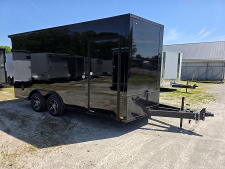 New 2026 Formula Trailers 8.5X16 BLACKOUT 84 INCH INSIDE HEIGHT SXS UTV GOLF CART READY CARGO ENCLOSED TRAILER 7000 GVWR Cargo / Enclosed Trailer