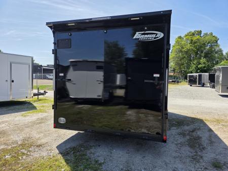 New 2026 Formula Trailers 8.5X16 BLACKOUT 84 INCH INSIDE HEIGHT SXS UTV GOLF CART READY CARGO ENCLOSED TRAILER 7000 GVWR Cargo / Enclosed Trailer