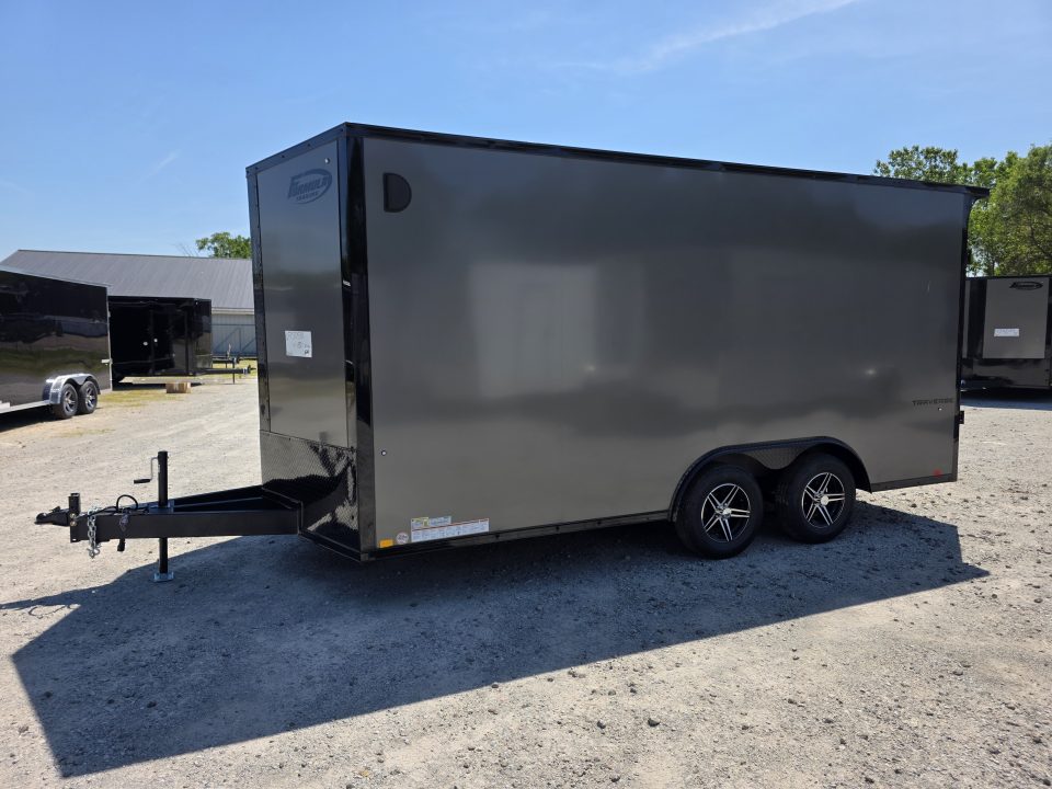 New 2026 Formula Trailers 8.5X16 BLACKOUT 84 INCH INSIDE HEIGHT SXS UTV GOLF CART READY CARGO ENCLOSED TRAILER 7000 GVWR Cargo / Enclosed Trailer