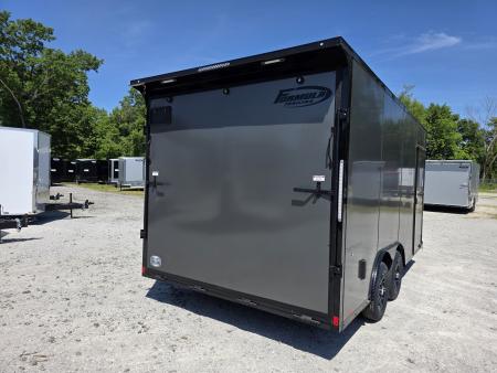 New 2026 Formula Trailers 8.5X16 BLACKOUT 84 INCH INSIDE HEIGHT SXS UTV GOLF CART READY CARGO ENCLOSED TRAILER 7000 GVWR Cargo / Enclosed Trailer