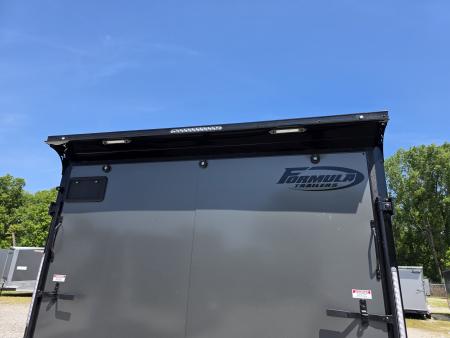 New 2026 Formula Trailers 8.5X16 BLACKOUT 84 INCH INSIDE HEIGHT SXS UTV GOLF CART READY CARGO ENCLOSED TRAILER 7000 GVWR Cargo / Enclosed Trailer