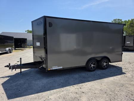 New 2026 Formula Trailers 8.5X16 BLACKOUT 84 INCH INSIDE HEIGHT SXS UTV GOLF CART READY CARGO ENCLOSED TRAILER 7000 GVWR Cargo / Enclosed Trailer