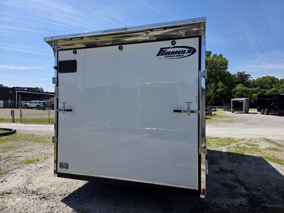 New 2026 Formula Trailers 8.5X16 84 INCH INSIDE HEIGHT SXS UTV GOLF CART READY CARGO ENCLOSED TRAILER 7000 GVWR Cargo / Enclosed Trailer