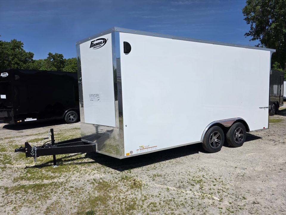 New 2026 Formula Trailers 8.5X16 84 INCH INSIDE HEIGHT SXS UTV GOLF CART READY CARGO ENCLOSED TRAILER 7000 GVWR Cargo / Enclosed Trailer