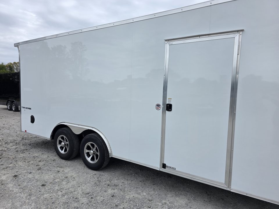 New 2026 Formula Trailers 8.5X20 10K GVWR 080 SCREWLESS EXTERIOR 7' INSIDE ALUMINUM WHEELS UTV SXS CAR Cargo / Enclosed Trailer
