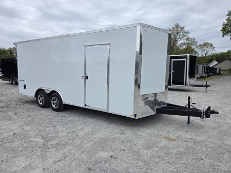 New 2026 Formula Trailers 8.5X20 10K GVWR 080 SCREWLESS EXTERIOR 7' INSIDE ALUMINUM WHEELS UTV SXS CAR Cargo / Enclosed Trailer