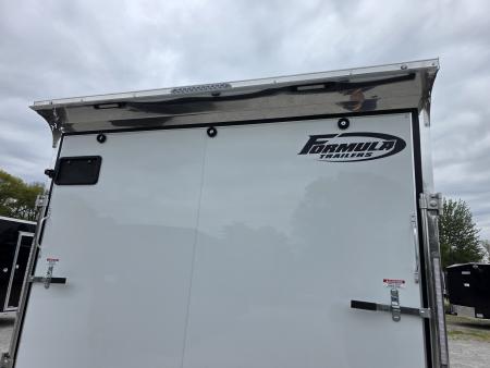 New 2026 Formula Trailers 8.5X20 10K GVWR 080 SCREWLESS EXTERIOR 7' INSIDE ALUMINUM WHEELS UTV SXS CAR Cargo / Enclosed Trailer