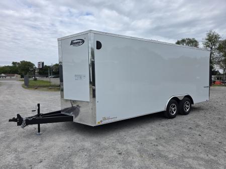 New 2026 Formula Trailers 8.5X20 10K GVWR 080 SCREWLESS EXTERIOR 7' INSIDE ALUMINUM WHEELS UTV SXS CAR Cargo / Enclosed Trailer