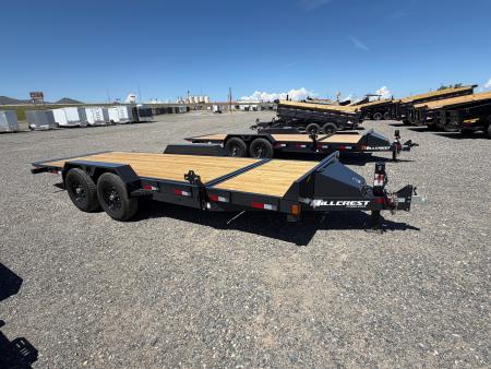 New 2026 Hillcrest Trailers 16'+4' Tilt Trailer