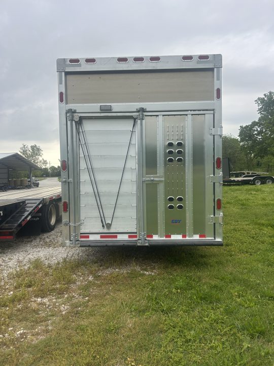 New 2027 EBY Trailers EBY GROUND LOADER Stock / Stock Combo Trailer