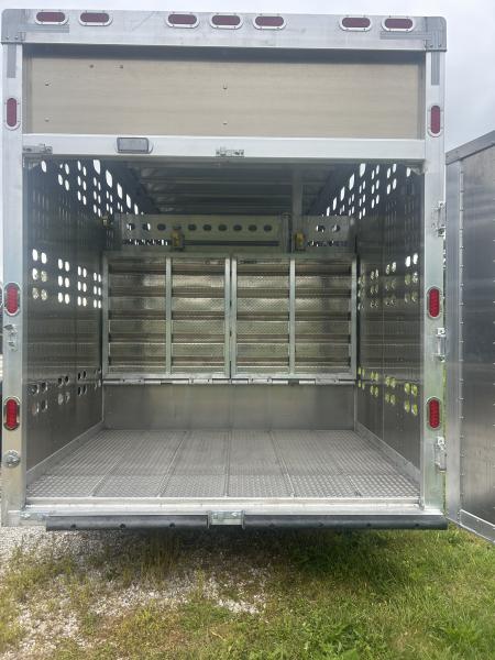 New 2027 EBY Trailers EBY GROUND LOADER Stock / Stock Combo Trailer