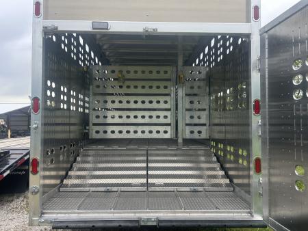 New 2027 EBY Trailers EBY GROUND LOADER Stock / Stock Combo Trailer