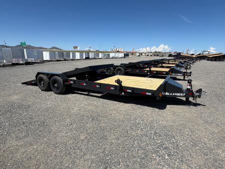 New 2026 Hillcrest Trailers 16'+8' Tilt Trailer