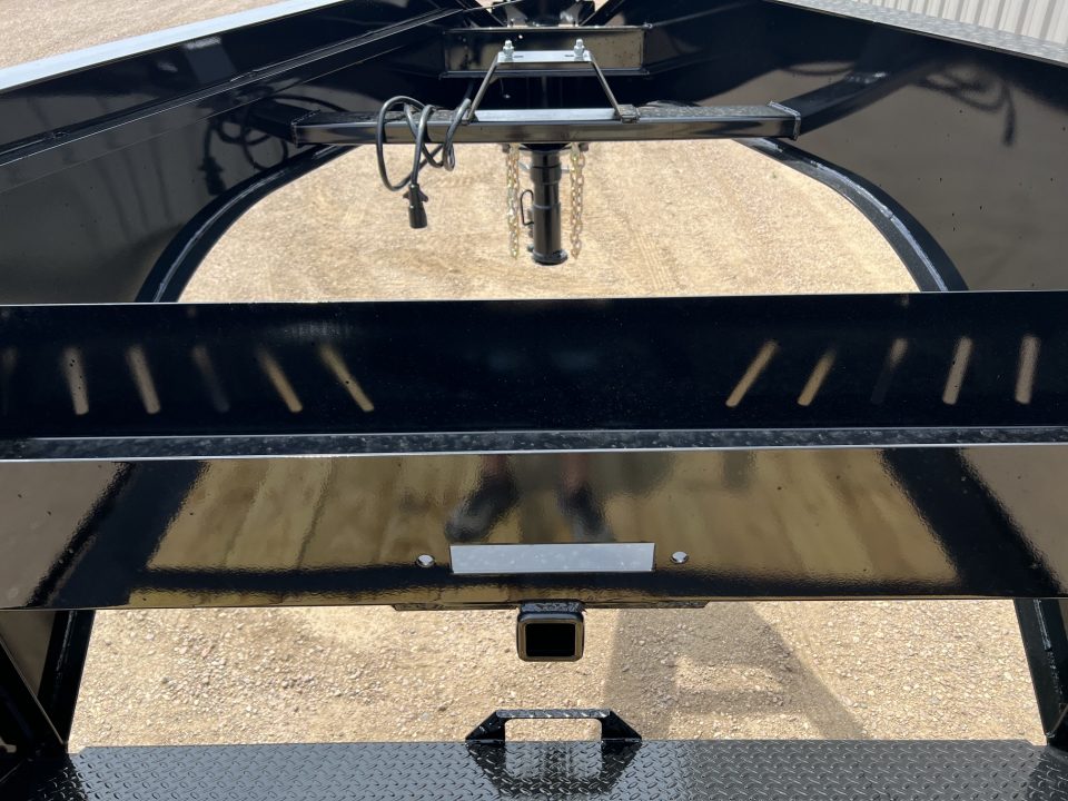New 2026 Midsota 28' Hydraulic Tail Gooseneck Equipment Trailer