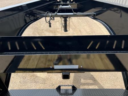 New 2026 Midsota 28' Hydraulic Tail Gooseneck Equipment Trailer