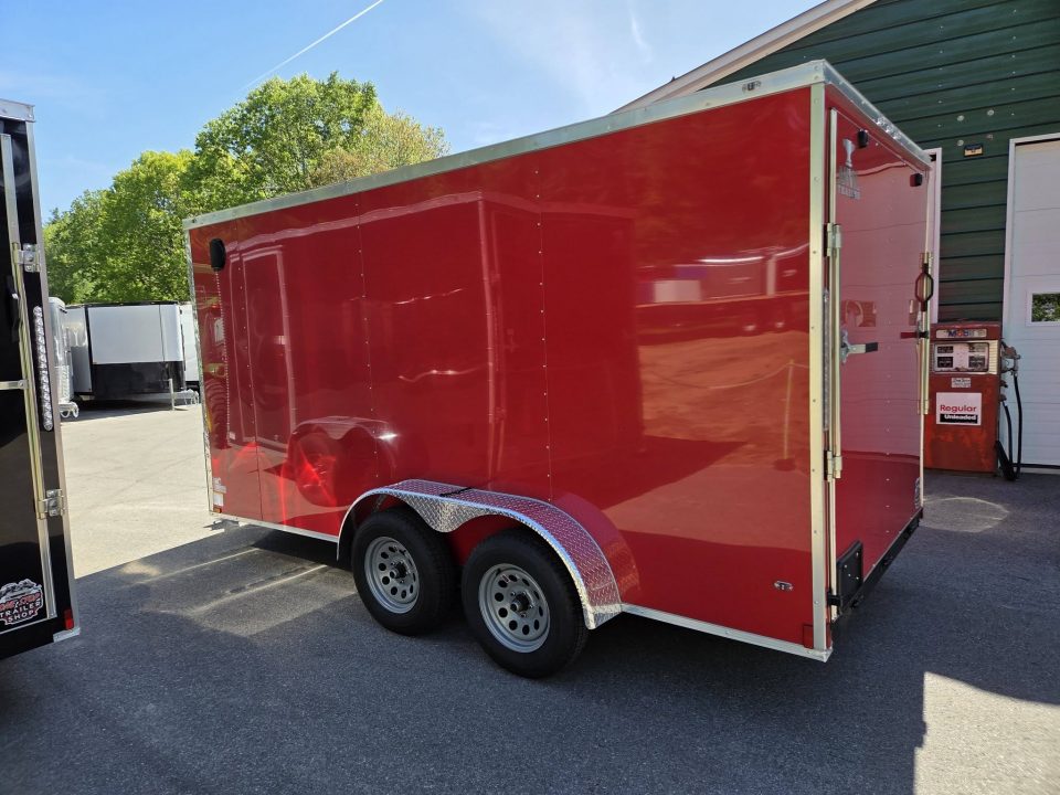 New 2026 Anvil 7X14 ENCLOSED CARGO TRAILER REAR RAMP WITH SIDE DOOR Cargo / Enclosed Trailer