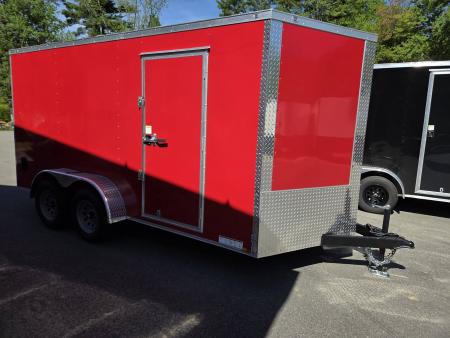 New 2026 Anvil 7X14 ENCLOSED CARGO TRAILER REAR RAMP WITH SIDE DOOR Cargo / Enclosed Trailer