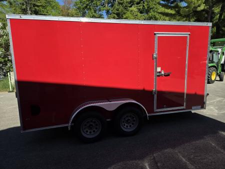 New 2026 Anvil 7X14 ENCLOSED CARGO TRAILER REAR RAMP WITH SIDE DOOR Cargo / Enclosed Trailer