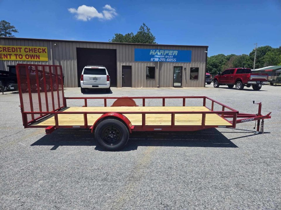 New 2026 6.5X14 SINGLE AXLE UTILITY TRAILER