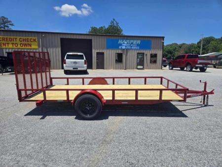 New 2026 6.5X14 SINGLE AXLE UTILITY TRAILER