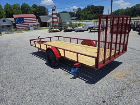 New 2026 6.5X14 SINGLE AXLE UTILITY TRAILER