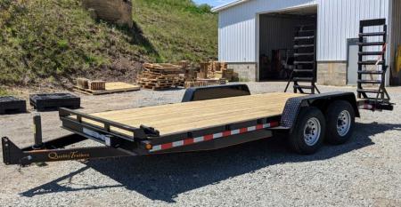 New 2026 Quality 18' General Duty Lo Pro Equipment Hauler w/ 2' Dove (9990# GVW)
