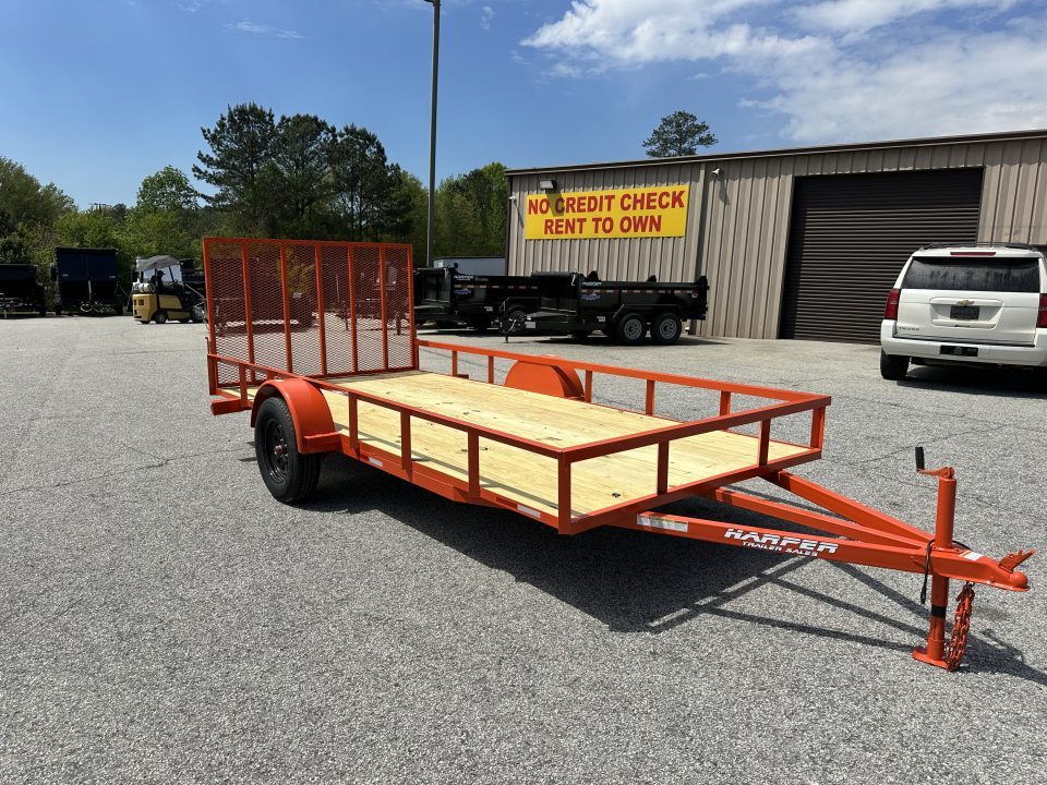 New 2026 6.5X14 SINGLE AXLE UTILITY TRAILER