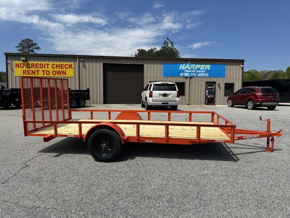 New 2026 6.5X14 SINGLE AXLE UTILITY TRAILER