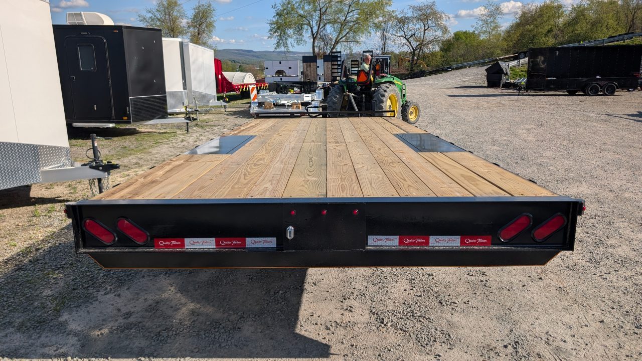 New 2027 Quality 20' GENERAL DUTY Deckover Tagalong w/ No Dove Tail, No Ramps/Hardware
