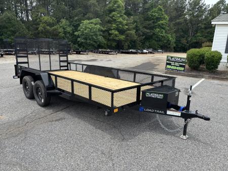 New 2026 Load Trail UT 83X16 SIDE RAILS W/ EXPANDED METAL 7K GVWR Utility Trailer