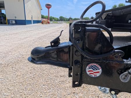 New 2026 Punch 83 x 14 Scissor Dump Trailer with 14K GVWR - Black
