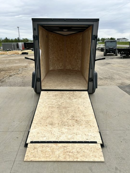 New 2026 Discovery Trailers 5X8 V NOSE RAMP DOOR Cargo / Enclosed Trailer