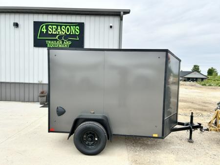 New 2026 Discovery Trailers 5X8 V NOSE RAMP DOOR Cargo / Enclosed Trailer