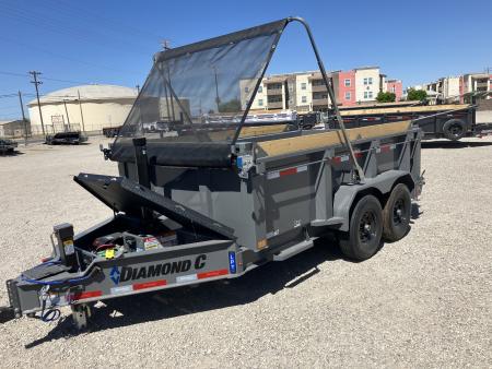 New 2026 Diamond C Trailers LPT 207 12X82X32 Dump Trailer
