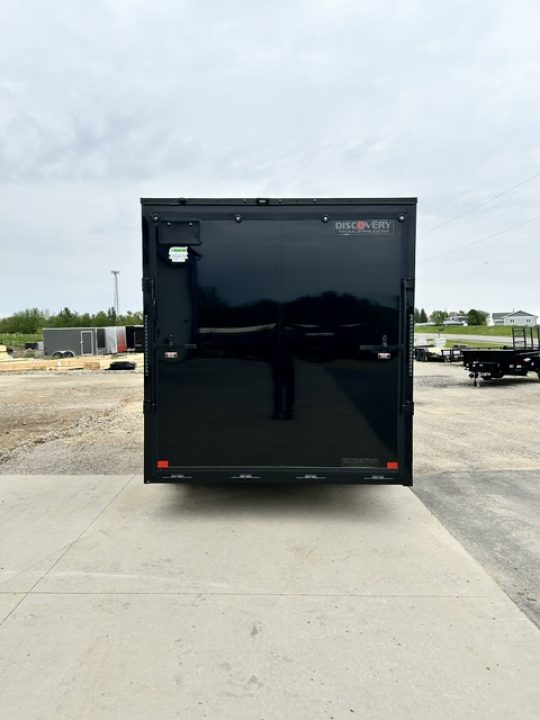 New 2027 Discovery Trailers 7.5x16 Blackout Package .080 exterior skins 90" INTERIOR HEIGHT Cargo / Enclosed Trailer