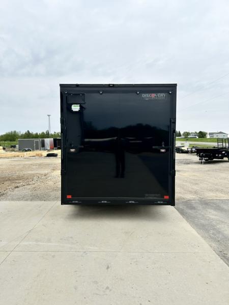 New 2027 Discovery Trailers 7.5x16 Blackout Package .080 exterior skins 90" INTERIOR HEIGHT Cargo / Enclosed Trailer