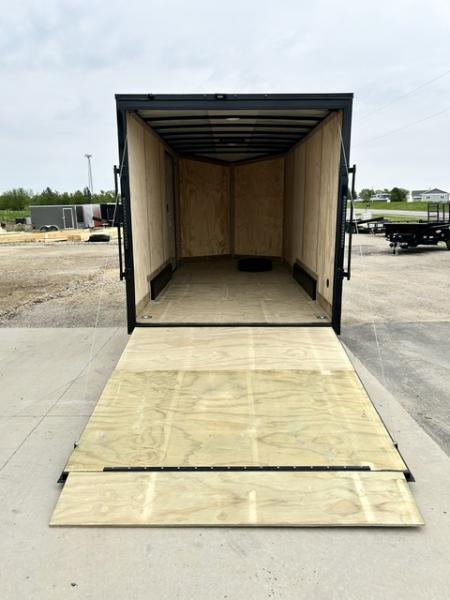 New 2027 Discovery Trailers 7.5x16 Blackout Package .080 exterior skins 90" INTERIOR HEIGHT Cargo / Enclosed Trailer