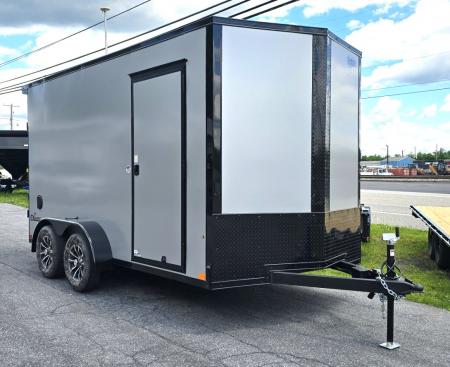 New 2026 Cargo Express 7X14 Cargo / Enclosed Trailer W/7FT INT HT