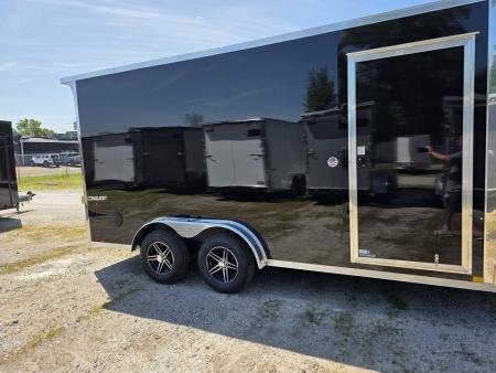 New 2026 Formula Trailers 7.5X16 UTV SXS SCREWLESS GOLF CART Cargo / Enclosed Trailer