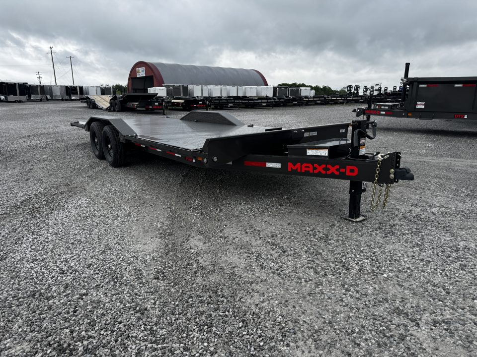 New 2026 MAXX-D T6X 102"x22 14,000# GVWR Steel Floor Power Tilt Equipment Trailer