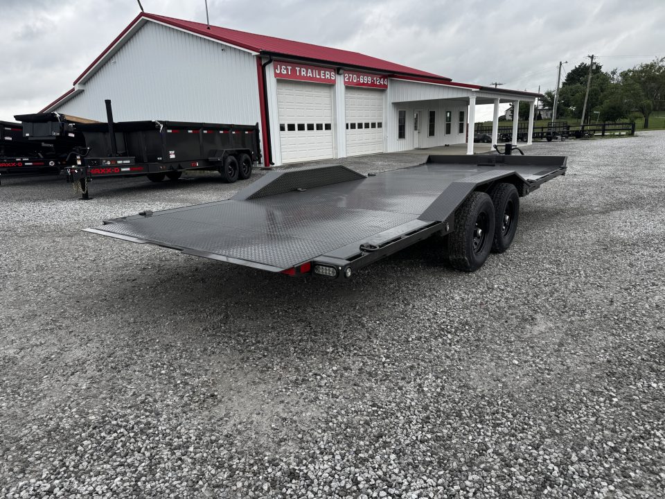 New 2026 MAXX-D T6X 102"x22 14,000# GVWR Steel Floor Power Tilt Equipment Trailer