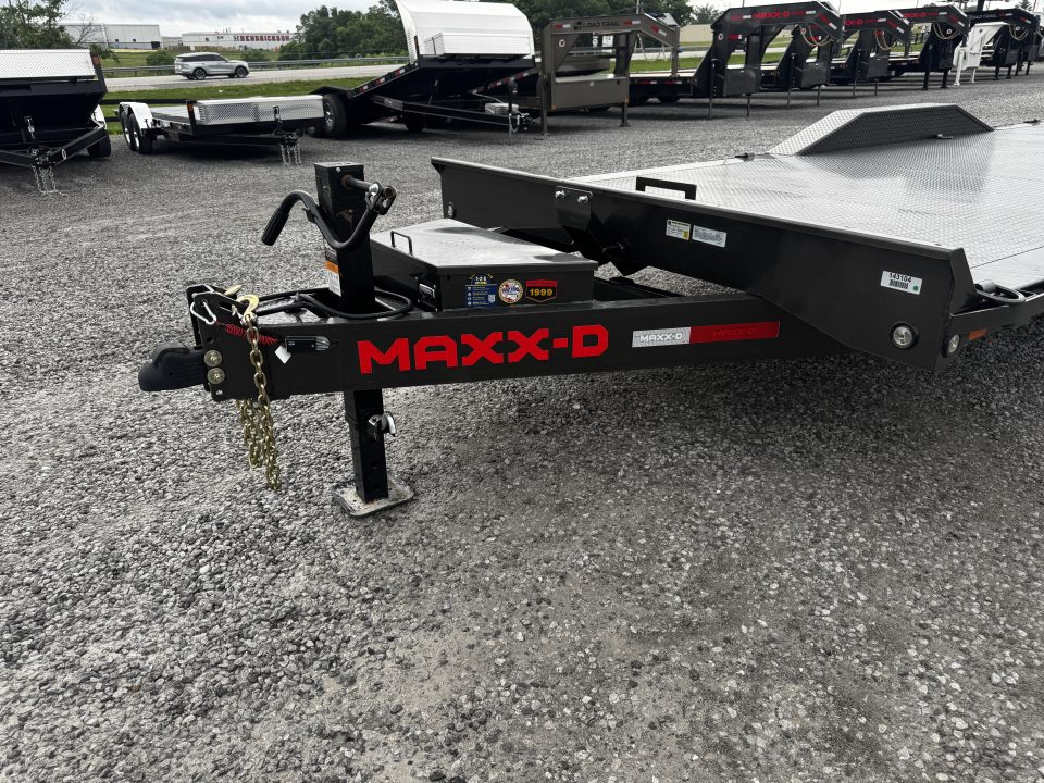 New 2026 MAXX-D T6X 102"x22 14,000# GVWR Steel Floor Power Tilt Equipment Trailer